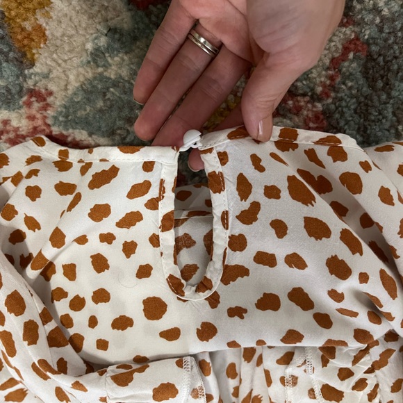 Cheetah Leopard print dress - size small - Picture 2 of 9